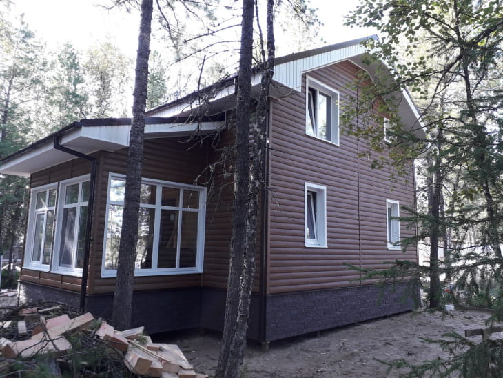 Проект М-98 - Одноэтажные дома из СИП панелей в ЯНАО: Салехард, Лабытнанги, Надым, Новый Уренгой, Ноябрськ