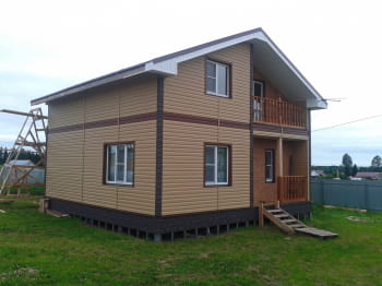 Проект М-137 - Одноэтажные дома из СИП панелей в ЯНАО: Салехард, Лабытнанги, Надым, Новый Уренгой, Ноябрськ