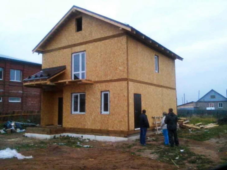 Проект Д-134 - Одноэтажные дома из СИП панелей в ЯНАО: Салехард, Лабытнанги, Надым, Новый Уренгой, Ноябрськ