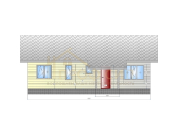 Проект О-95 - Одноэтажные дома из СИП панелей