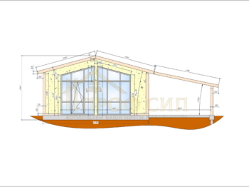 Проект О-94 - Одноэтажные дома из СИП панелей